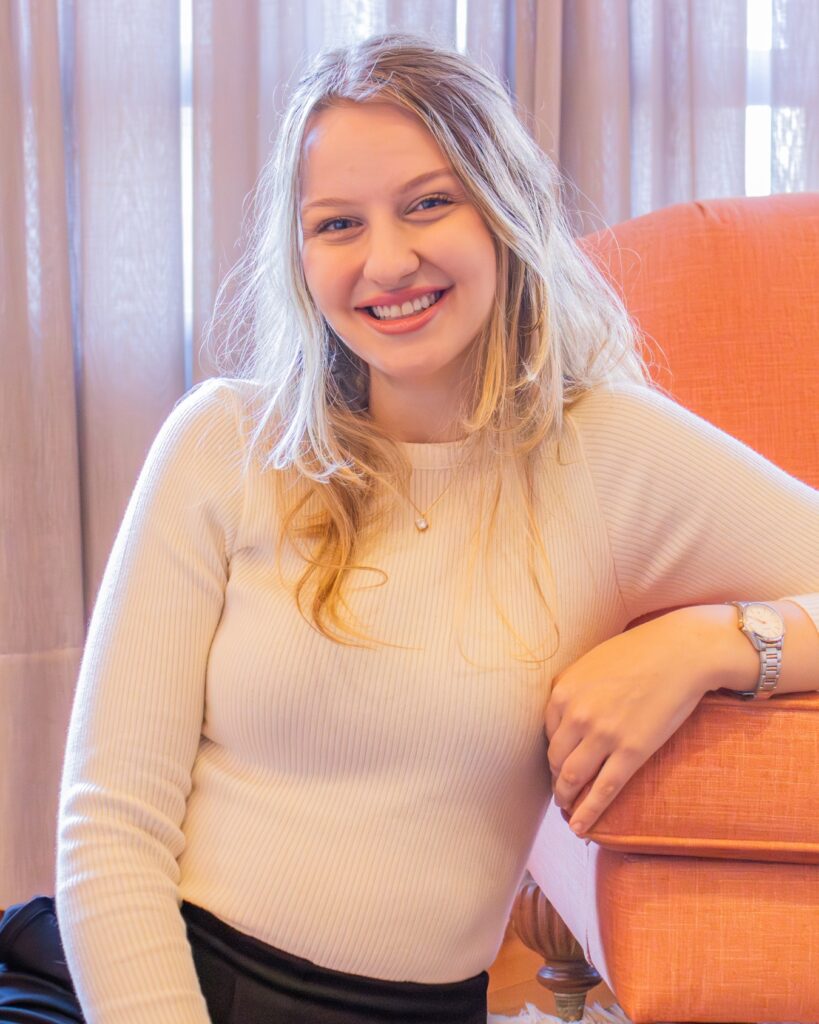 Retrato da psicóloga Natalie Vanz